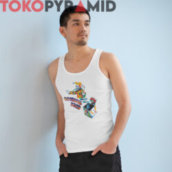 Vintage 1993 Grateful Dead Jack In The Box Rare Shirt 2 Vintage 1993 Grateful Dead Jack In The Box Rare White Tank Top