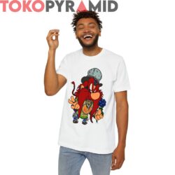 Vintage 1993 Grateful Dead Yosemite Sam 2 Sided Rare White Shirt Front