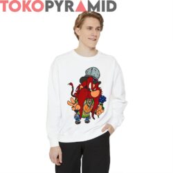 Vintage 1993 Grateful Dead Yosemite Sam 2-sided Rare Shirt 3 Vintage 1993 Grateful Dead Yosemite Sam 2 Sided Rare White Sweatshirt Front