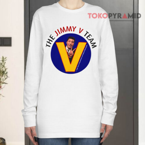 Vintage 1993 Jimmy Valvano The V Team Long sleeved