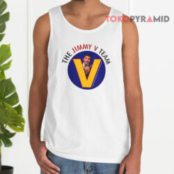 Vintage 1993 Jimmy Valvano The V Team Shirt 2 Vintage 1993 Jimmy Valvano The V Team Tank Top