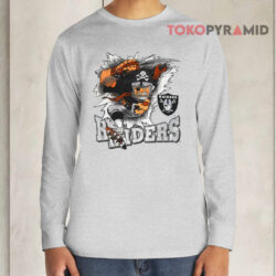 Vintage 1993 Los Angeles Raiders Nfl Football Long sleeved