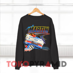 Vintage 1993 Nascar Mark Martin Valvoline T-shirt 2 Vintage 1993 Nascar Mark Martin Valvoline Black Sweatshirt