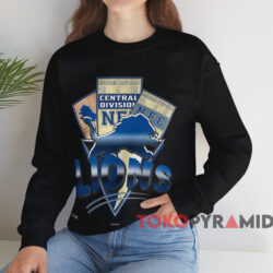 Vintage 1993 Detroit Lions T-shirt 4 Vintage 1993 Nfc Detroit Lions T shirt Black Sweatshirt