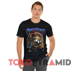 Vintage 1993 Orlando Magic Wizard Basketball T shirt Black T shirt