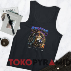 Vintage 1993 Orlando Magic Wizard Basketball T-Shirt 4 Vintage 1993 Orlando Magic Wizard Basketball T shirt Black TankTop