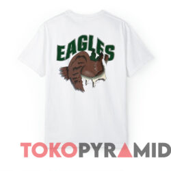 Vintage 1993 Philadelphia Eagles Breakthrough Double Size T shirt White T shirt