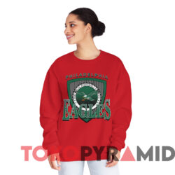 Vintage 1993 Philadelphia Eagles NFL Football T-shirt 2 Vintage 1993 Philadelphia Eagles Nfl Football T shirt Red Sweatshirt