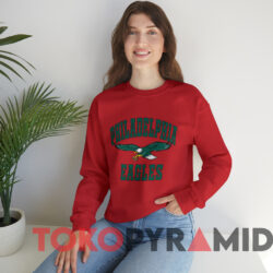 Vintage 1993 Philadelphia Eagles NFL T-shirt 2 Vintage 1993 Philadelphia Eagles Nfl T shirt Red Sweatshirt