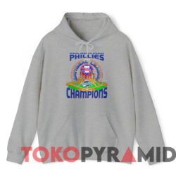 Vintage 1993 Philadelphia Phillies World Series T-Shirt 2 Vintage 1993 Philadelphia Phillies World Series T shirt Grey Hoodie