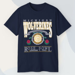 Vintage 1993 Rose Bowl Michigan Football T shirt