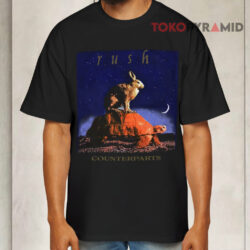 Vintage 1993 Rush Counterparts Black T shirt