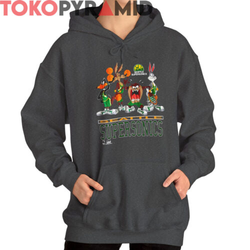 Vintage 1993 Seattle Supersonics Looney Tunes Shirt Vintage 1993 Seattle Supersonics Looney Tunes Shirt