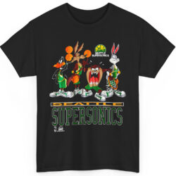 Vintage 1993 Seattle Supersonics Looney Tunes Shirt
