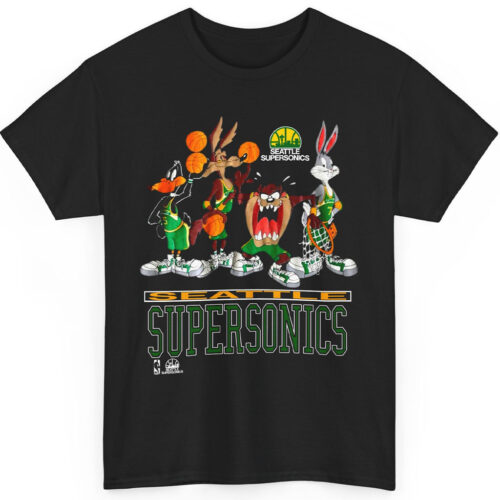 Vintage 1993 Seattle Supersonics Looney Tunes Shirt Vintage 1993 Seattle Supersonics Looney Tunes Shirt
