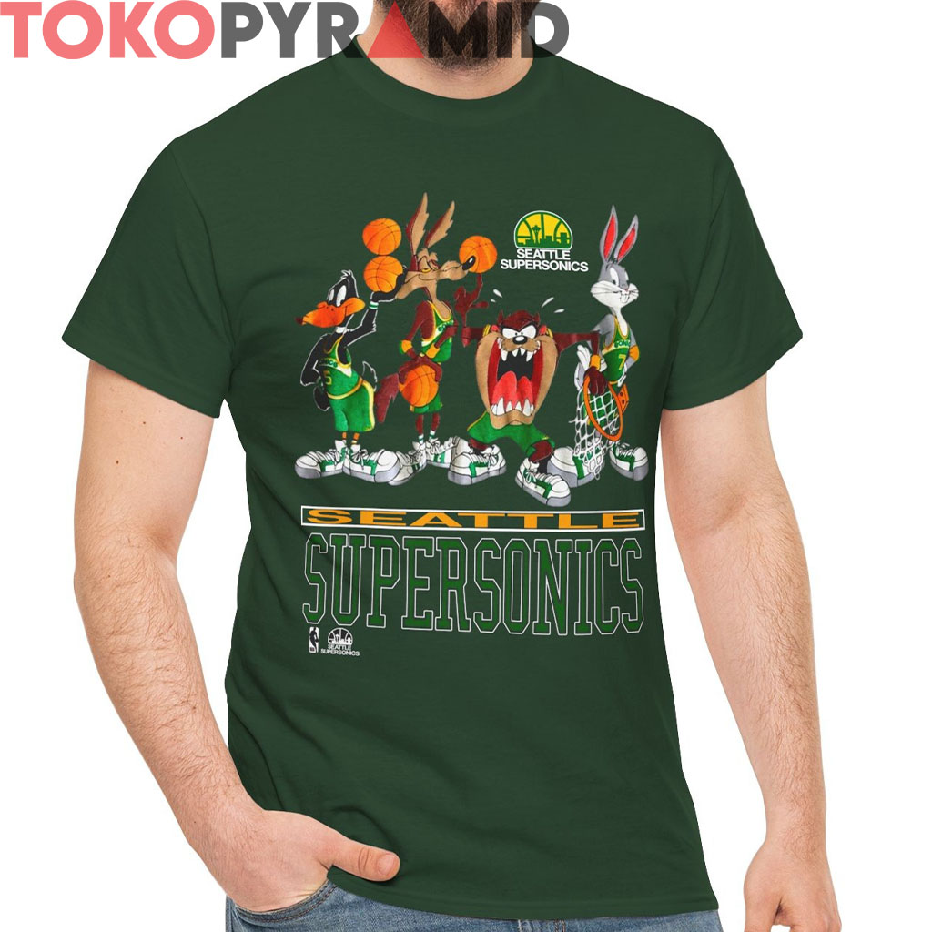 Vintage 1993 Seattle Supersonics Looney Tunes Shirt Vintage 1993 Seattle Supersonics Looney Tunes Shirt