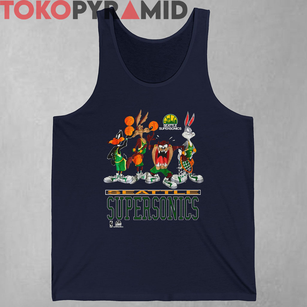 Vintage 1993 Seattle Supersonics Looney Tunes Shirt Vintage 1993 Seattle Supersonics Looney Tunes Shirt