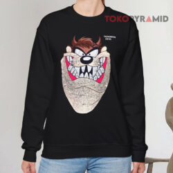 Vintage 1993 Taz The Tasmanian Devil Big Face Sweatshirt