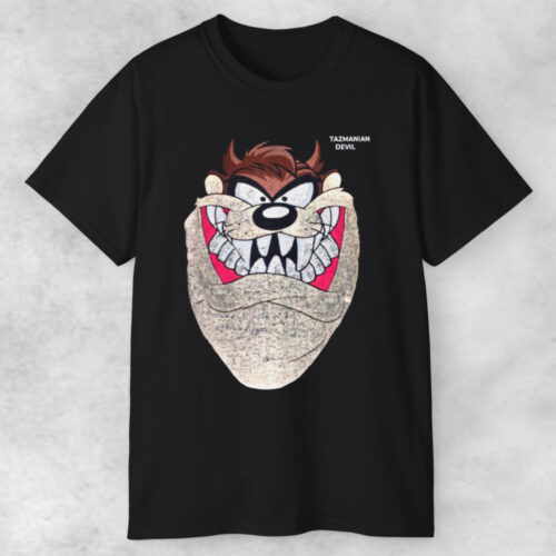Vintage 1993 Taz The Tasmanian Devil Big Face T shirt