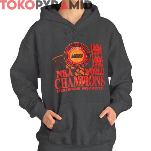 Vintage 1994 1995 NBA World Champions Houston Rockets Shirt