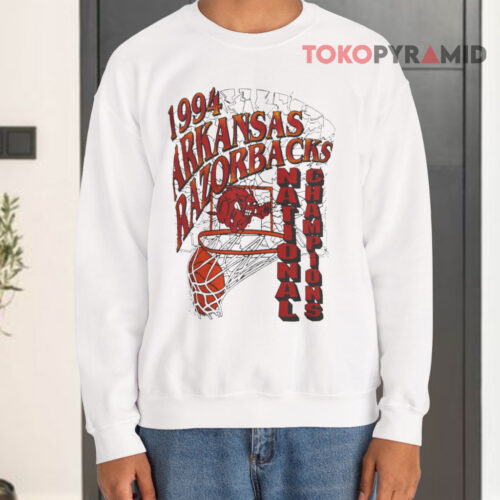 Vintage 1994 Arkansas Razorbacks National Champions Sweatshirt