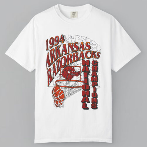 Vintage 1994 Arkansas Razorbacks National Champions T shirt