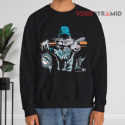 Vintage 1994 Bugs Bunny Florida Marlins Shirt 3 Vintage 1994 Bugs Bunny Florida Marlins Sweatshirt