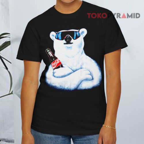 Vintage 1994 Coca cola Polar Bear Black T shirt Vintage 1994 Coca cola Polar Bear Black T shirt