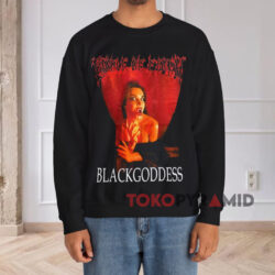 Vintage 1994 Cradle Of Filth Black Goddess Shirt 3 Vintage 1994 Cradle Of Filth Black Goddess Black Sweatshirt