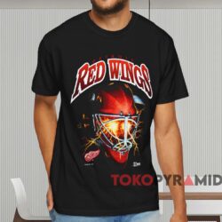 Vintage 1994 Detroit Red Wings Shirt Black T shirt