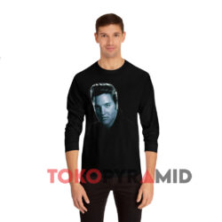 Vintage 1994 Elvis Presley Big Print Shirt 4 Vintage 1994 Elvis Presley Big Print Black Long sleeved