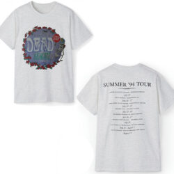 Vintage 1994 Grateful Dead Highgate Summer Tour 2 Sided