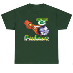 Vintage 1994 Green Bay Packers Fireball T shirt