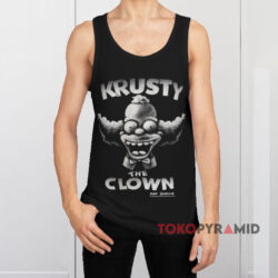 Vintage 1994 Krusty Clown Bart Homer Simpsons Shirt 2 Vintage 1994 Krusty Clown Bart Homer Simpsons Black TanK Top