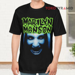 Vintage 1994 Marilyn Manson Get Your Gunn Black T shirt