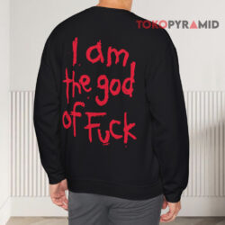 Vintage 1994 Marilyn Manson God Of Fuck Shirt 4 Vintage 1994 Marilyn Manson God Of Fuck Sweatshirt Back