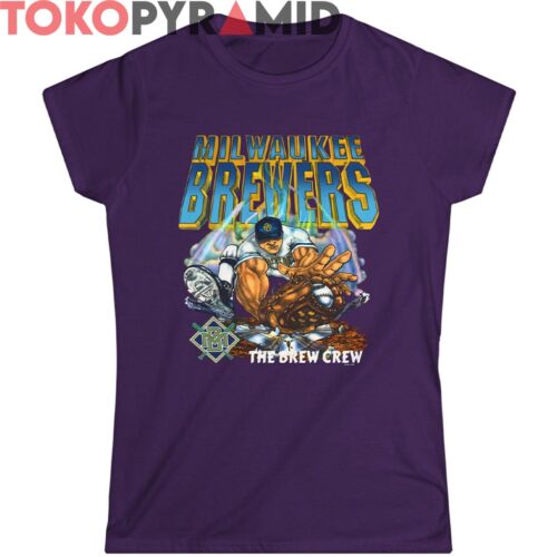 Vintage 1994 Milwaukee Brewers The Brew Crew Shirt