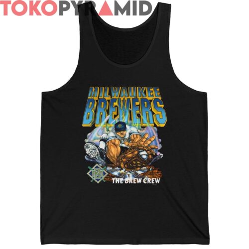 Vintage 1994 Milwaukee Brewers The Brew Crew Shirt