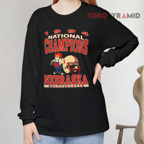 Vintage 1994 National Champions Nebraska Cornhuskers Long sleeved Vintage 1994 National Champions Nebraska Cornhuskers Long sleeved