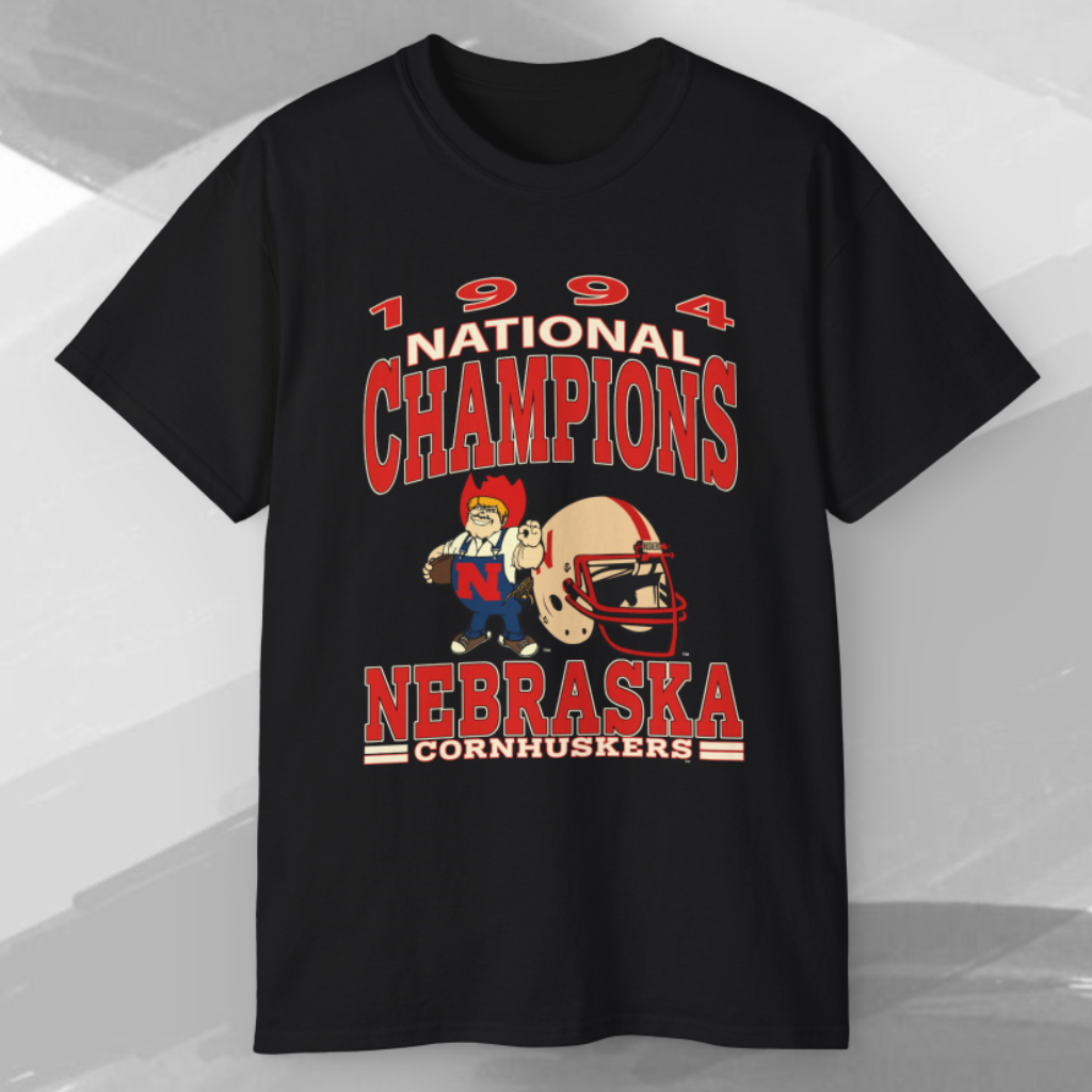 Vintage 1994 National Champions Nebraska Cornhuskers T shirt Vintage 1994 National Champions Nebraska Cornhuskers T shirt