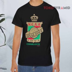 Vintage 1994 Ncaa Final Four Charlotte Black T shirt