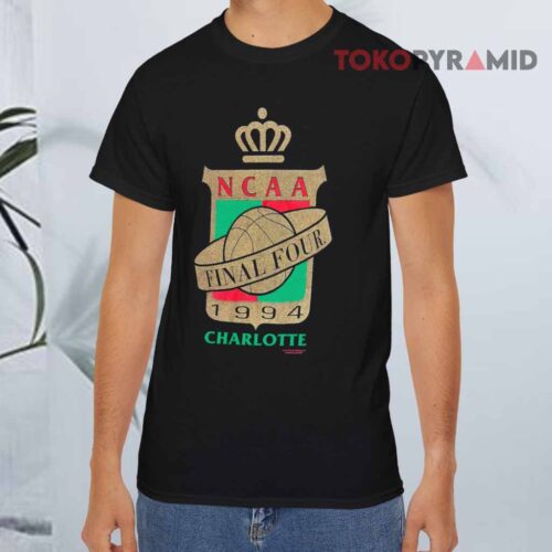 Vintage 1994 Ncaa Final Four Charlotte Black T shirt