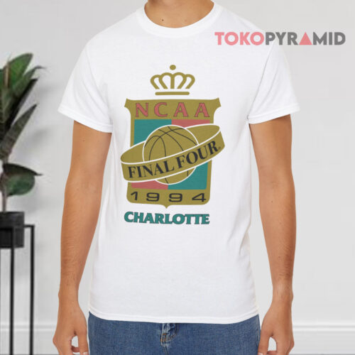 Vintage 1994 Ncaa Final Four Charlotte White T shirt