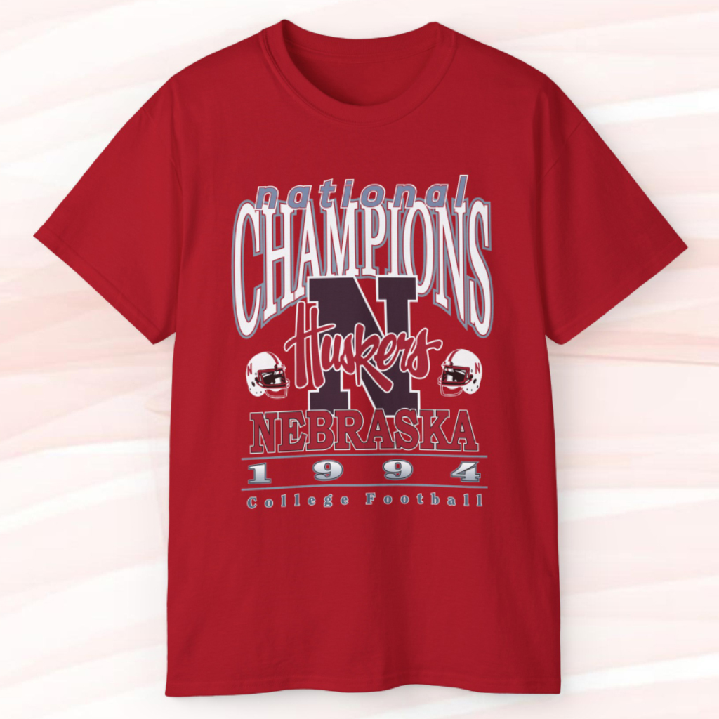 Vintage 1994 Nebraska Huskers College Football Shirt Vintage 1994 Nebraska Huskers College Football Shirt