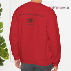 Vintage 1994 Nine Inch Nails Closer To God Shirt 4 Vintage 1994 Nine Inch Nails Closer To God Sweatshirt Back