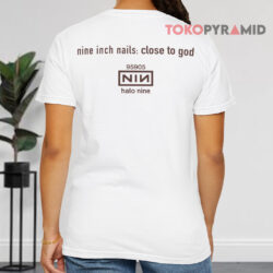 Vintage 1994 Nine Inch Nails Closer To God Shirt 2 Vintage 1994 Nine Inch Nails Closer To God T shirt Back