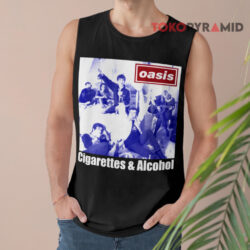 Vintage 1994 Oasis Cigarettes & Alcohol Shirt 2 Vintage 1994 Oasis Cigarettes & Alcohol Tank Top