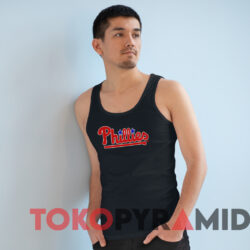 Vintage 1994 Philadelphia Phillies MLB Baseball T-shirt 4 Vintage 1994 Philadelphia Phillies Mlb Baseball T shirt Black TankTop