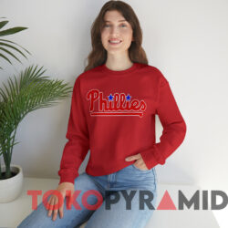 Vintage 1994 Philadelphia Phillies MLB Baseball T-shirt 3 Vintage 1994 Philadelphia Phillies Mlb Baseball T shirt Red Sweatshirt
