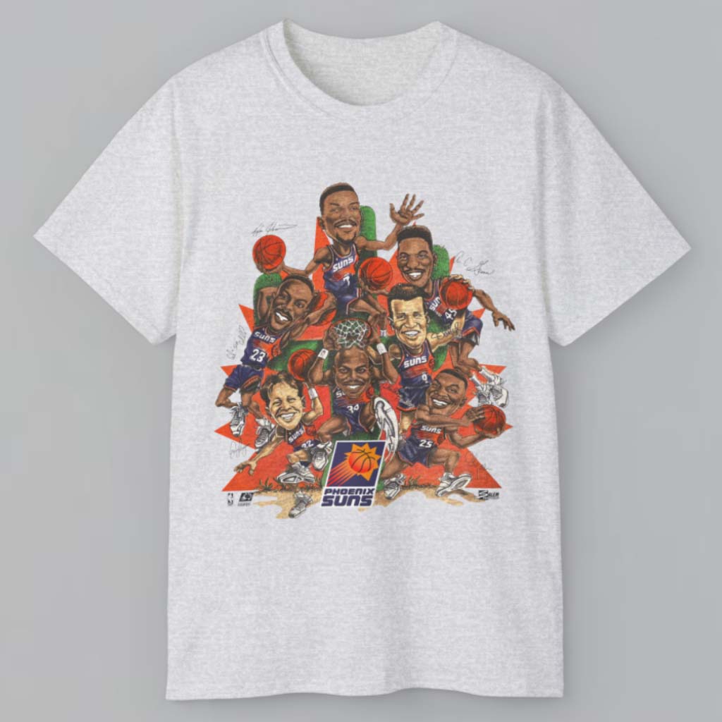 Vintage 1994 Phoenix Suns Caricature Hoop De doo T shirt Vintage 1994 Phoenix Suns Caricature Hoop De doo T shirt